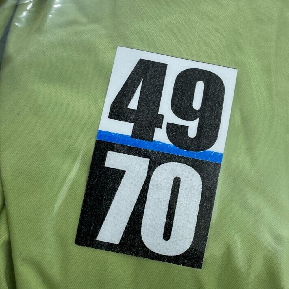 Obermeyer Juniors Weather X System Jacket Size 14 Green & Blue Waterproof 4970 - Picture 8 of 9